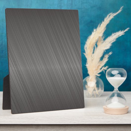 Plaque Photo Motif métallique (Côté)