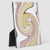 Plaque Photo Motif métallique avec brillance (Côté)