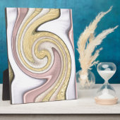 Plaque Photo Motif métallique avec brillance (Côté)