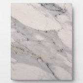 Plaque Photo Motif moderne en marbre noir gris rose (Devant)