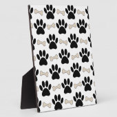 Plaque Photo Motif Pâtes Et Os (Côté)