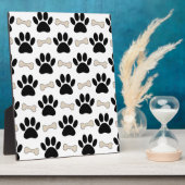 Plaque Photo Motif Pâtes Et Os (Côté)