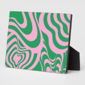 Plaque Photo Motif Super Y2K rétro-tordu coloré (Côté)