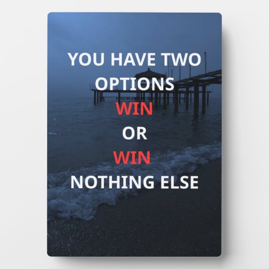 PLAQUE PHOTO MOTIVATION (Devant)