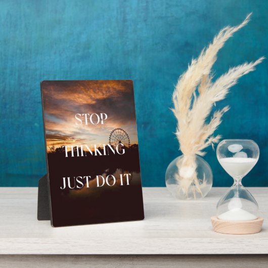 PLAQUE PHOTO MOTIVATION (Côté)