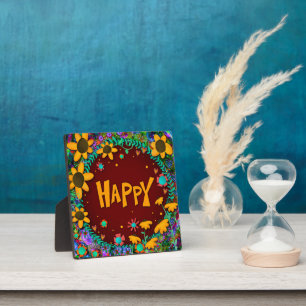 Plaque Photo Motivationnel Amusement Tendance Plutôt Happy Insp