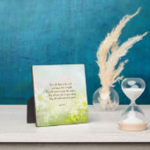 Plaque Photo Motivationnel Encouragement Écriture avec margueri (Insitu)