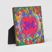 Plaque Photo Motivationnel Trendy Amusement Plutôt Joyeux Inspi (Recto)