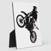 Plaque Photo Motocross (Côté)