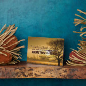 Plaque Photo Mots Motivationnels - Citation Benjamin Franklin (Côté)