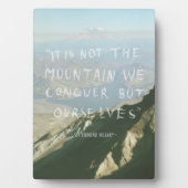 Plaque Photo Mots Motivationnels - Conquérir Vous-Même (Devant)