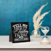 Plaque Photo Mots Motivationnels - Dites-moi que je ne peux pas (Insitu)