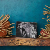 Plaque Photo Mots Motivationnels - Hustère et succès (Côté)