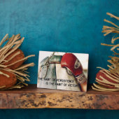 Plaque Photo Mots motivationnels - L'habitude de la persistance (Côté)