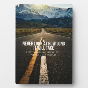 Plaque Photo Mots Motivationnels - Résultats