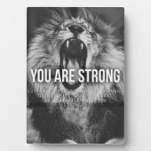 Plaque Photo Mots Motivationnels - Vous Êtes Forts (Devant)
