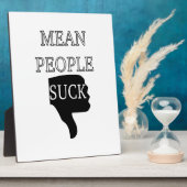 Plaque Photo Moyenne Des Gens Suck (Côté)