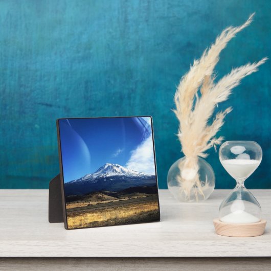 Plaque Photo Mt. Shasta, CA (Insitu)