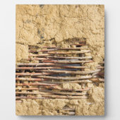 Plaque Photo Mud and wattle wall (Devant)
