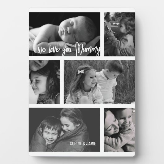 Plaque Photo Mummy 6 Photo Collage (Devant)