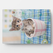 Plaque Photo Munchkin Kitten Avec Joli Ruban (Devant)