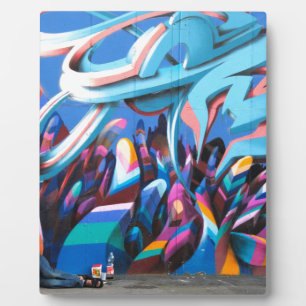 Plaque Photo Mur de graffiti cool