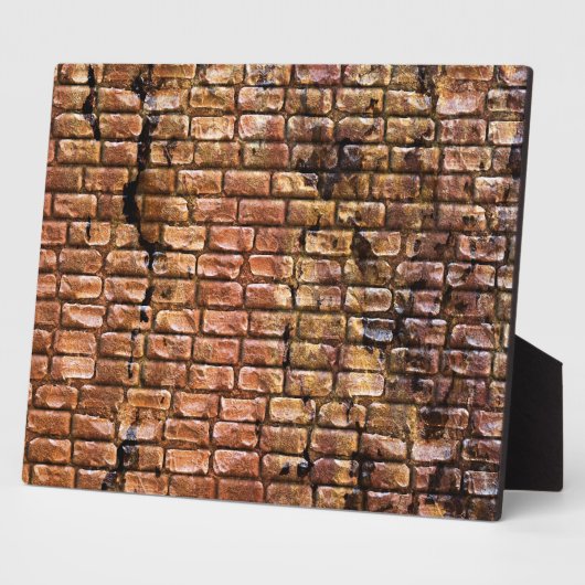 Plaque Photo Mur en briques vieilli Texturé (Côté)