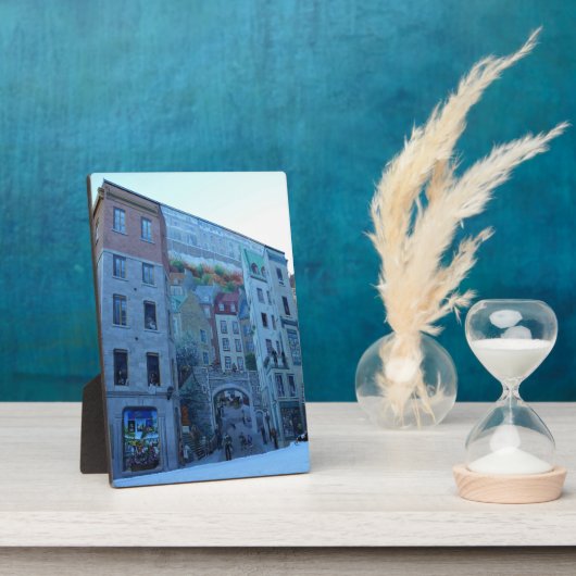 Plaque Photo Mural à Old Québec, Québec, Canada (Côté)