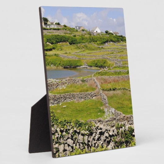 Plaque Photo Murs de pierre d'Irlande (Côté)