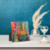 Plaque Photo Musical Theme Abstract Art (Insitu)