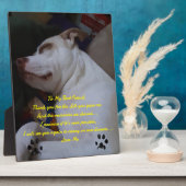 Plaque Photo My Best Friend (Côté)