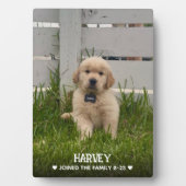 Plaque Photo My Dog Photo (Devant)