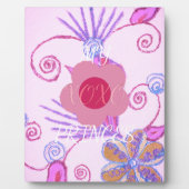 Plaque Photo My Little Princess : Baby Pink Vector Inspirationa (Devant)