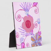 Plaque Photo My Little Princess : Baby Pink Vector Inspirationa (Côté)