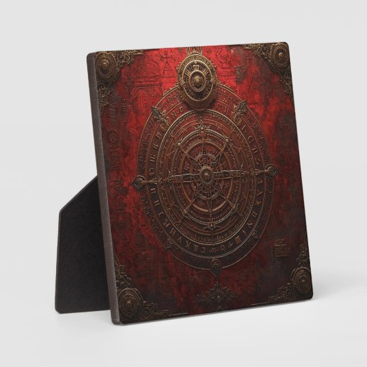 Plaque Photo Mystic Compass Rose (Recto)