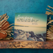 Plaque Photo N'abandonne jamais (Côté)