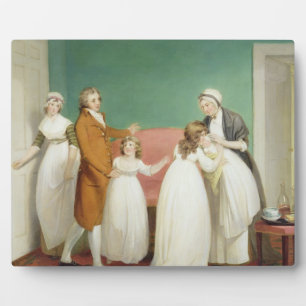 Plaque Photo Naissance de l'héritier, c.1799 (huile sur toile)