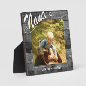 Plaque Photo Nana I love You Photo (Recto)