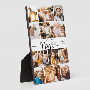 Plaque Photo Nana We Lots Hearts do-it-yourself Modern Photo Co