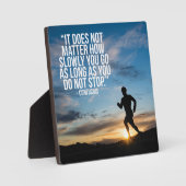 Plaque Photo N'ARRÊTE PAS. Exécution de l'entraînement de marat (Recto)