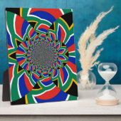 Plaque Photo Nation Arc-en-ciel : Afrique du Sud vivante Imprim (Côté)