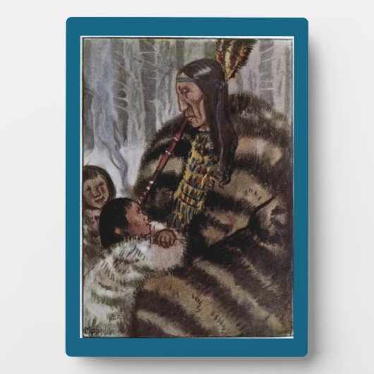 Plaque Photo "Native StoryTeller" (Devant)