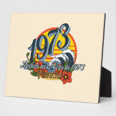 Plaque Photo Né en 1973 (Côté)