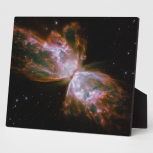 Plaque Photo Nébuleuse du Papillon 10x8 Photo de l'espace