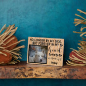 Plaque Photo N'est plus à mes côtés, mémorial pour chien – Phot (Côté)