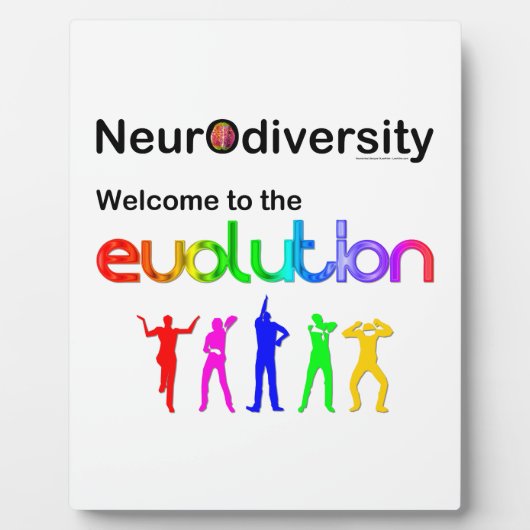 Plaque Photo Neurodiversity Welcome (Devant)