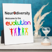 Plaque Photo Neurodiversity Welcome (Côté)