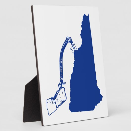 Plaque Photo New Hampshire Ice Escalade (Côté)