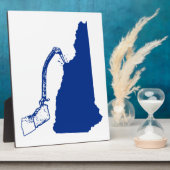 Plaque Photo New Hampshire Ice Escalade (Côté)