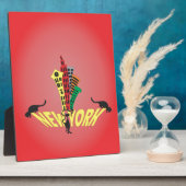 Plaque Photo New York (Côté)